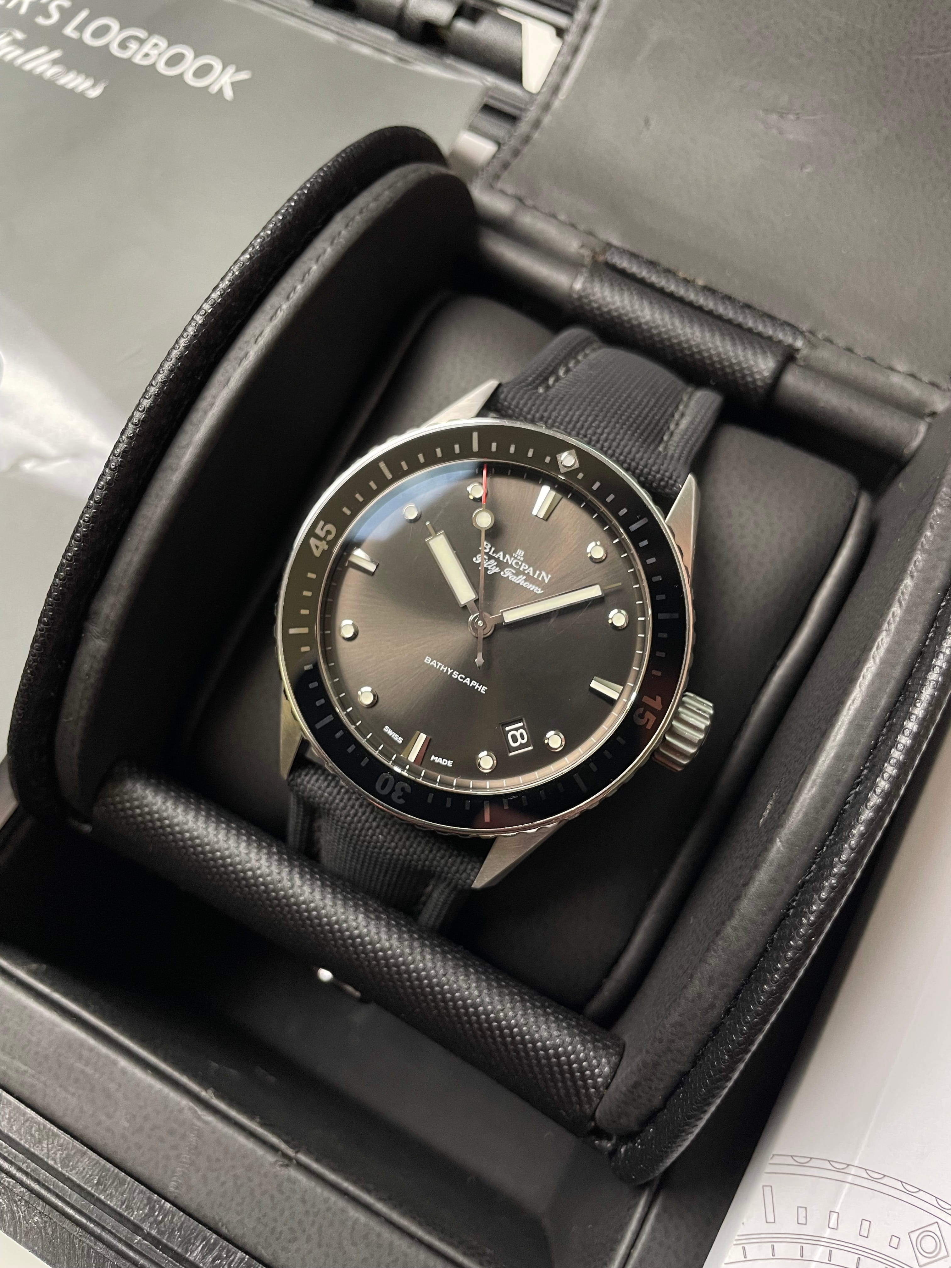 Blancpain Fifty Fathoms Bathyscaphe 5000-1110-B52A