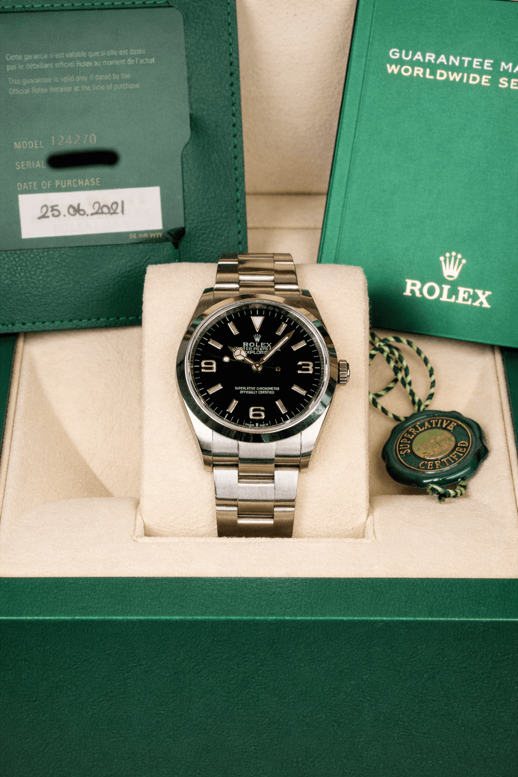 Rolex Explorer 124270